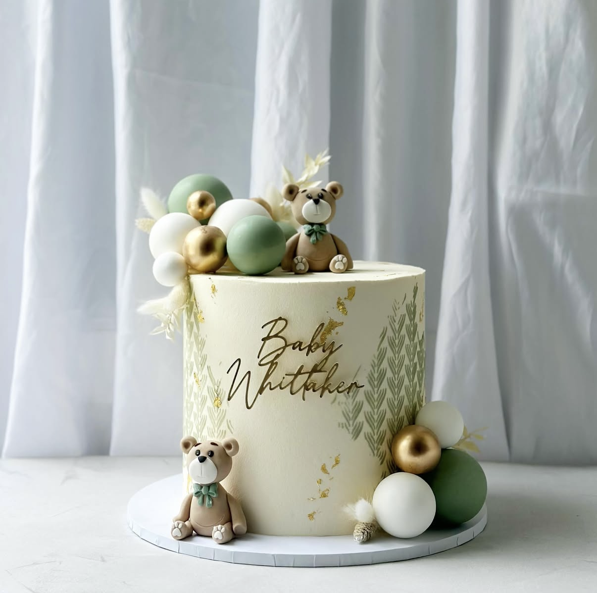 Baby shower cake design 6
